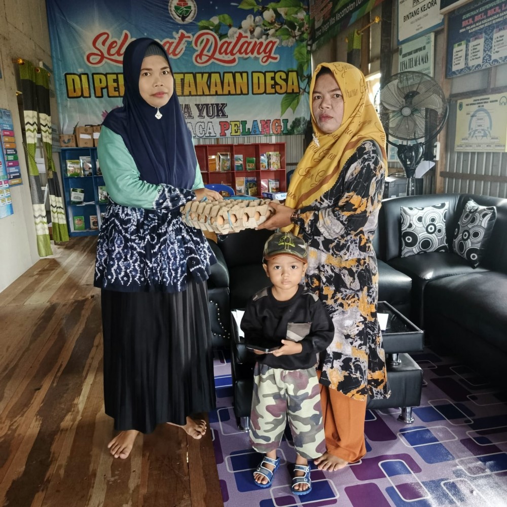 Program Pembagian Telur untuk Anak Stunting